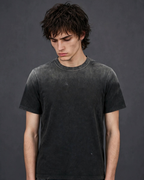 SZ-02 Forever Tee — Washed Black