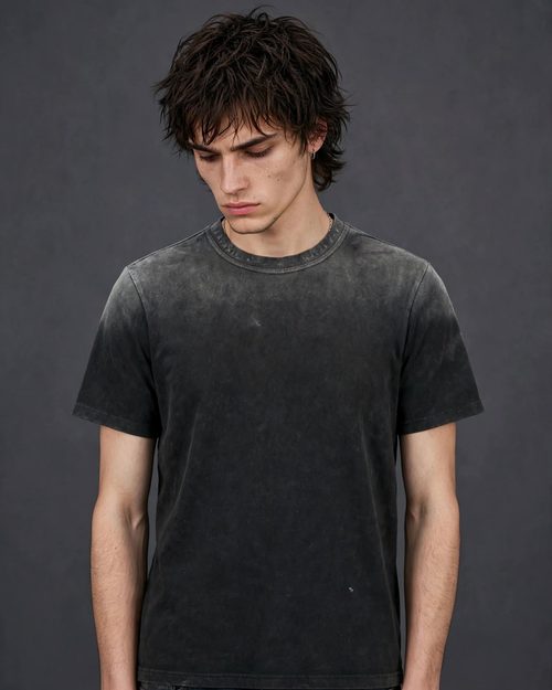 SZ-02 Forever Tee — Washed Black