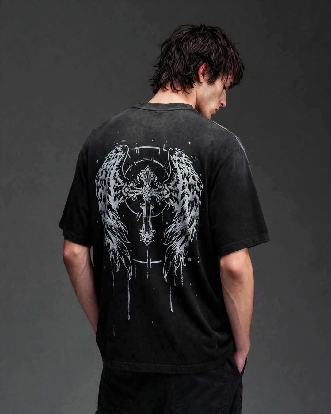 SZ-02 Forever Tee — Washed Black