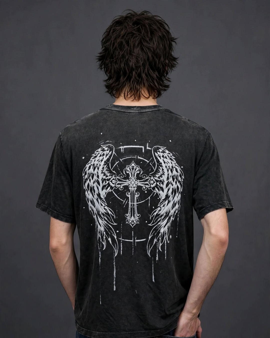 SZ-02 Forever Tee — Washed Black